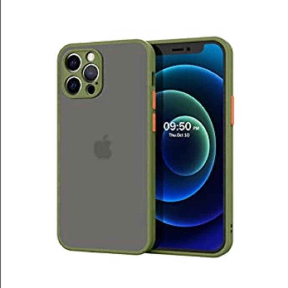 iPhone 12 Pro (6.1”) Olive Green Case